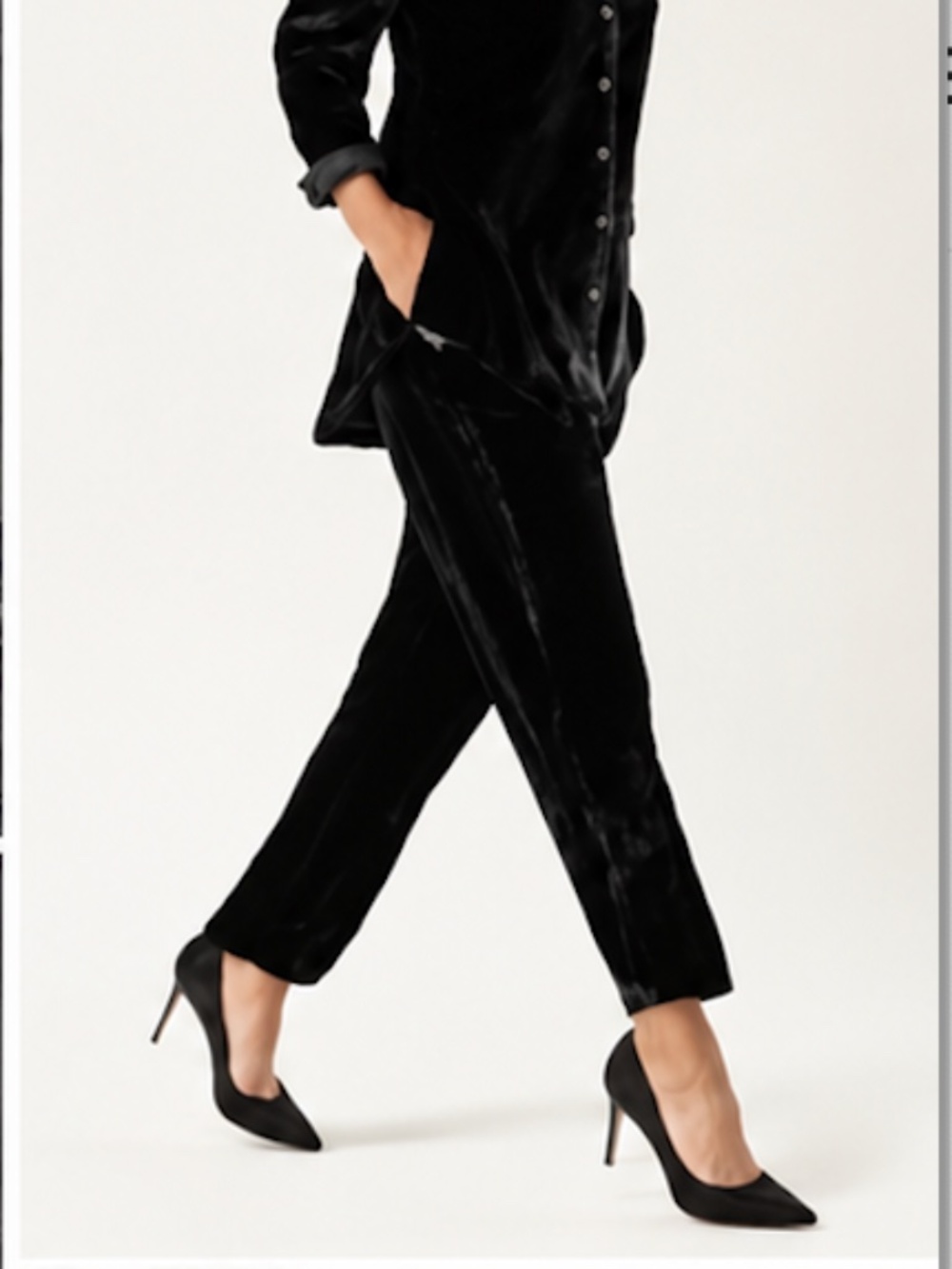 Tommy Bahama Velvet Sands Black Silk Blend Pull-On Pants XXS NWOT